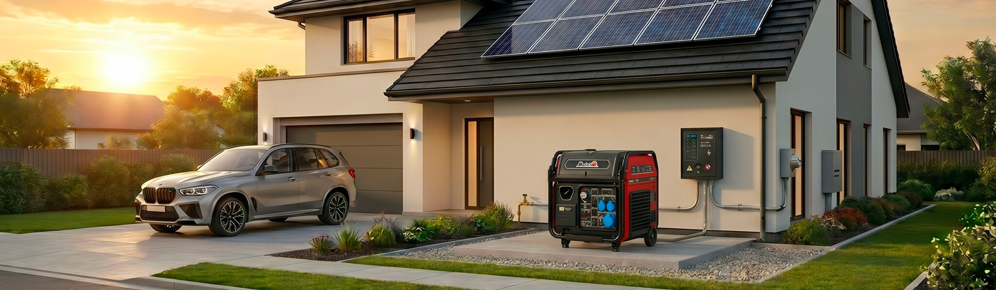 Інверторний генератор для дому з АВР